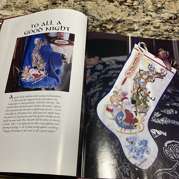 The Stockings Were Hung Embroidery Book with full directions - Picture 15 of 16